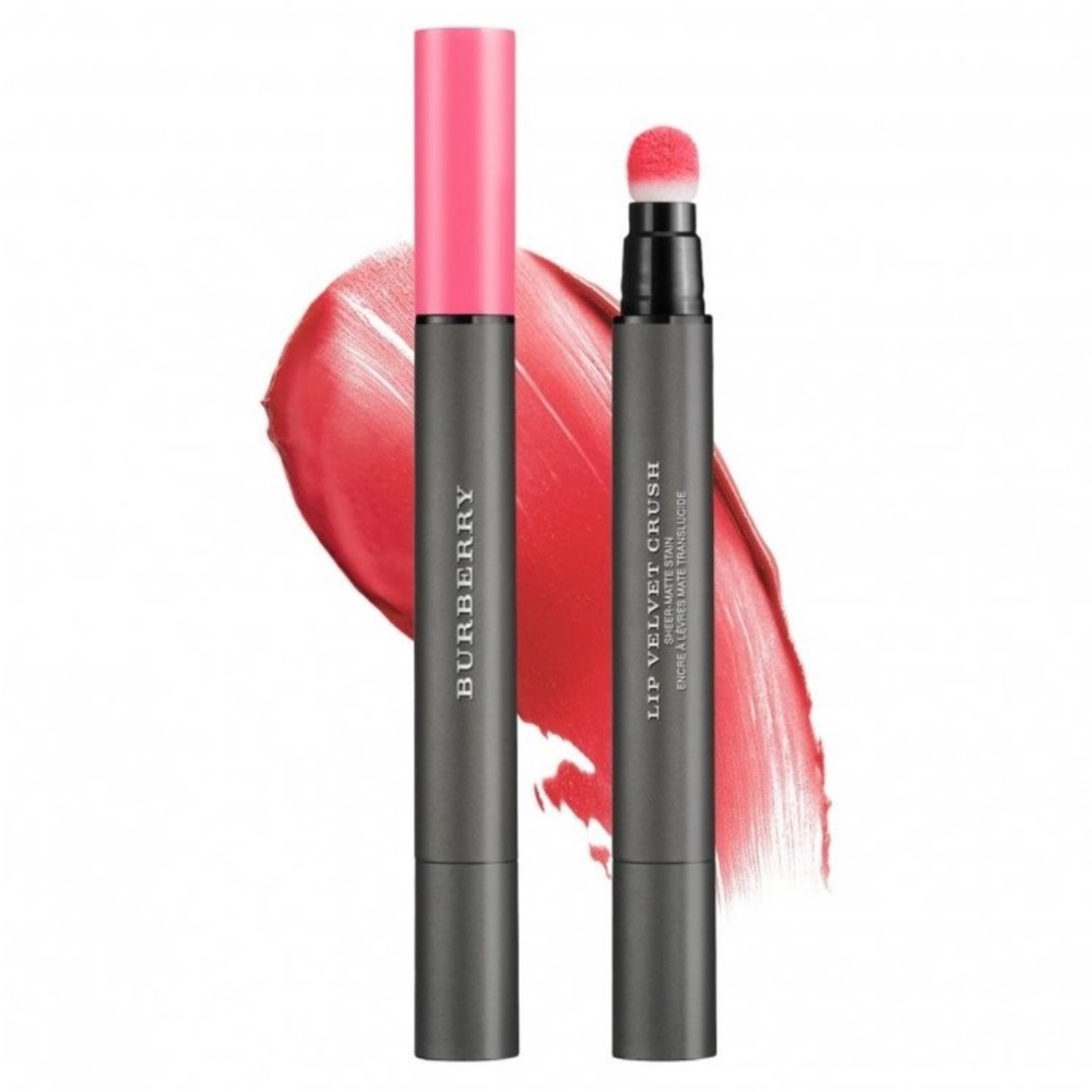 Burberry Lip Velvet Crush Sheer Matte Stain Lipstick- No.49 Light Crimson